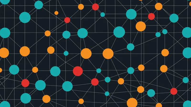 Graph overlay on warehouse floor map highlighting path conflict zones